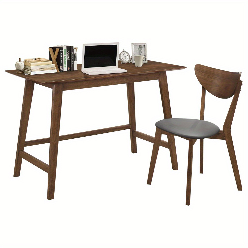 a stylish and functional piece of furniture designed for writing or   or in an office this set typically includes a desk and a coordinating piece details 1