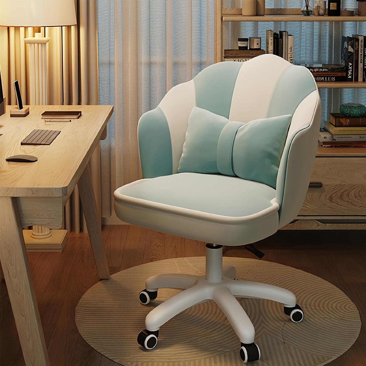 office chair cute petal desk chair modern fabric home butterfly chairs height adjustable chair makeup chairs computer chairs details 0