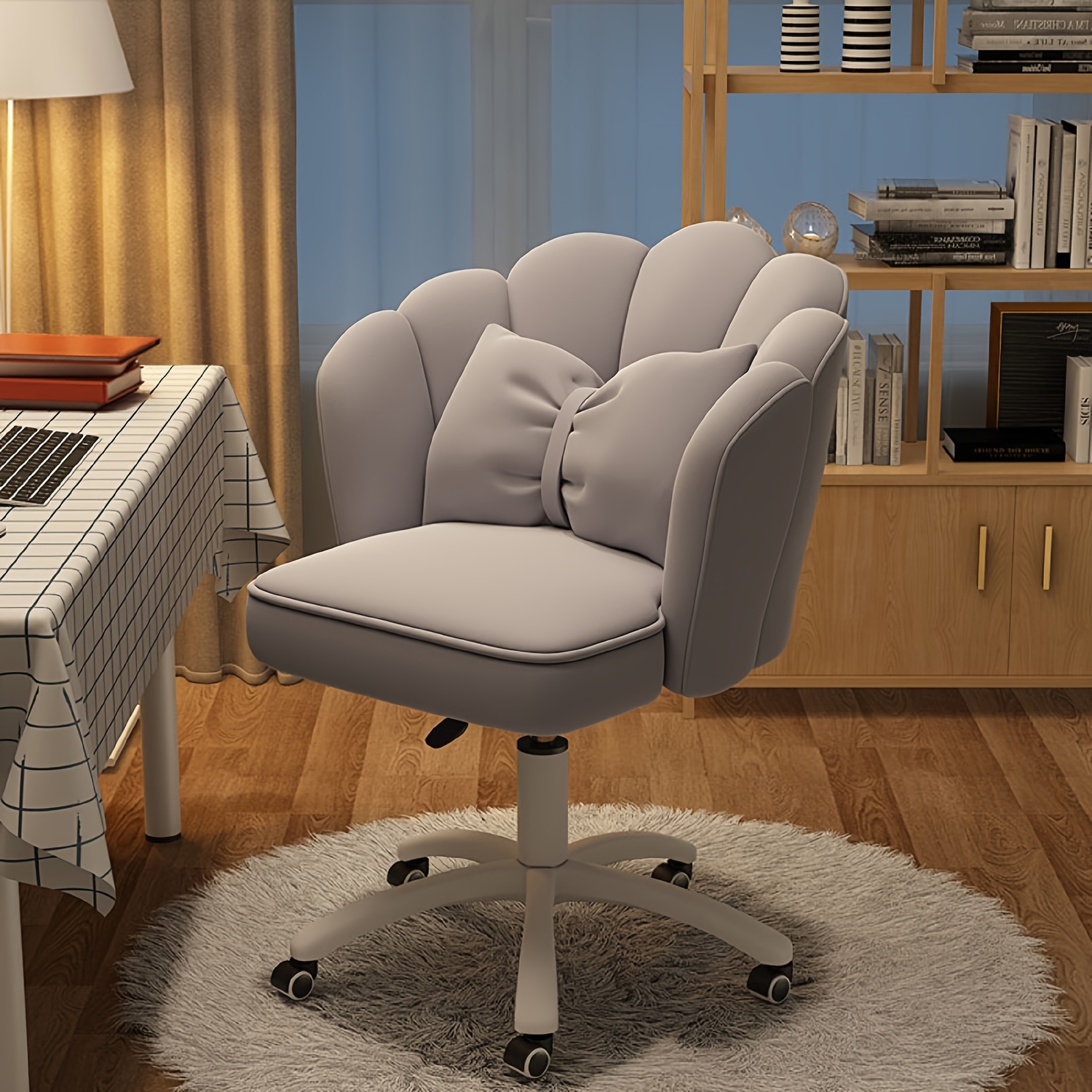 office chair cute petal desk chair modern fabric home butterfly chairs height adjustable chair makeup chairs computer chairs details 1