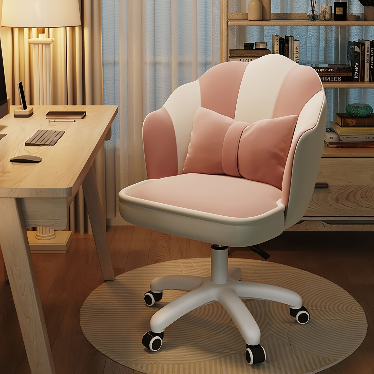 office chair cute petal desk chair modern fabric home butterfly chairs height adjustable chair makeup chairs computer chairs details 3