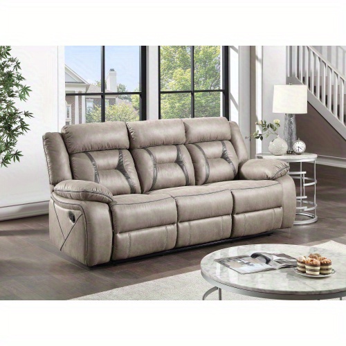   recliner sofa with   table pearl silvery halloween chrismas gift details 0